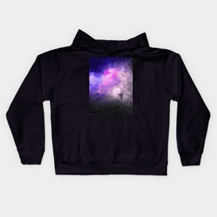 Colored space Kids Hoodie